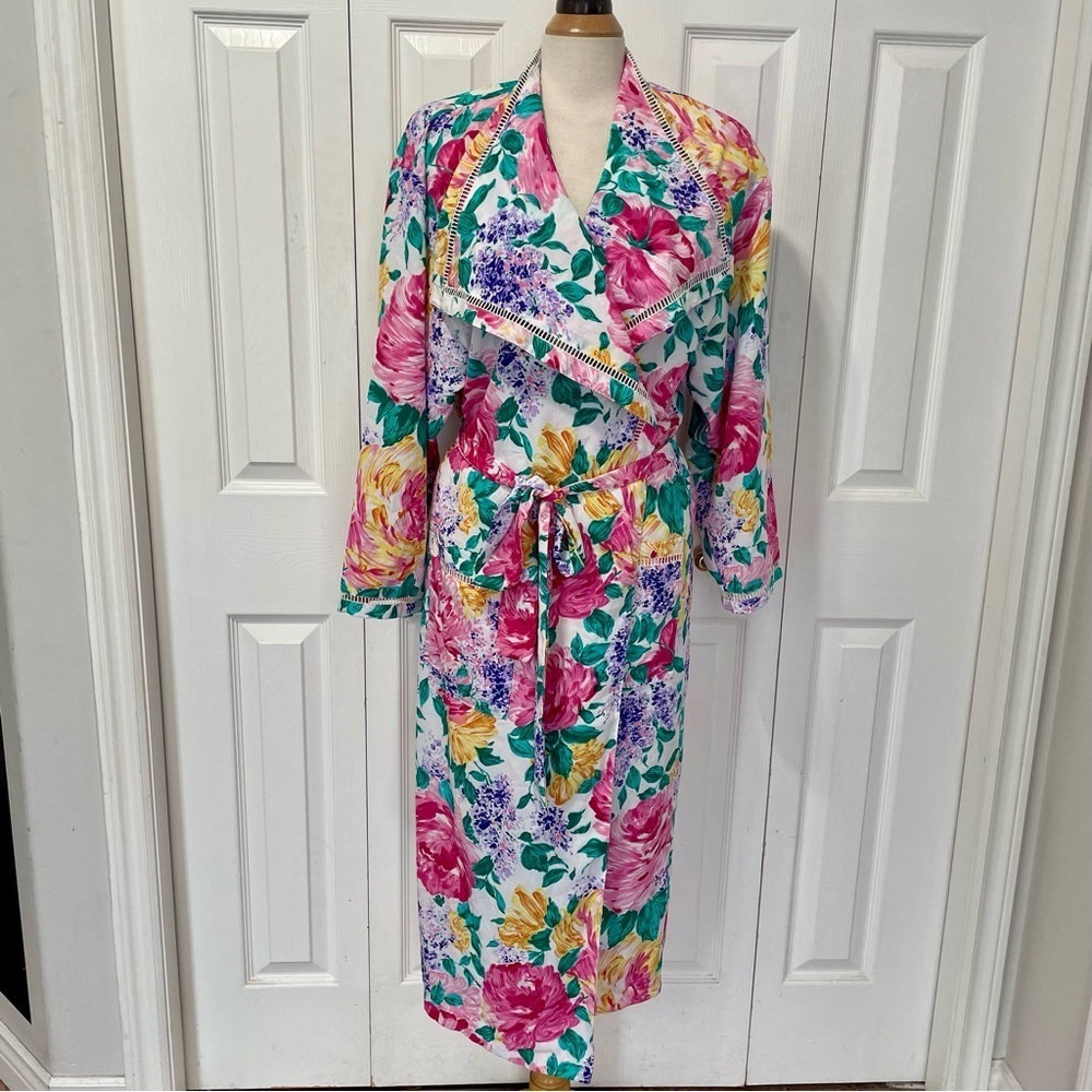 Victoria's Secret Multicolor Floral Robe